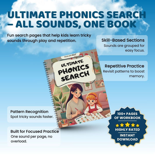 Ultimate Phonics Search – All Sounds, One Book (Digital PDF)