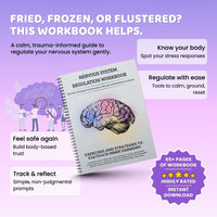 Nervous System Regulation Workbook β Calm Your Body, Soothe Your Mind (Digital PDF)