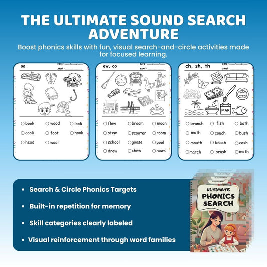Ultimate Phonics Search – All Sounds, One Book (Digital PDF)