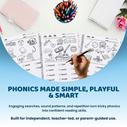 Ultimate Phonics Search – All Sounds, One Book (Digital PDF)