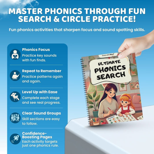 Ultimate Phonics Search – All Sounds, One Book (Digital PDF)