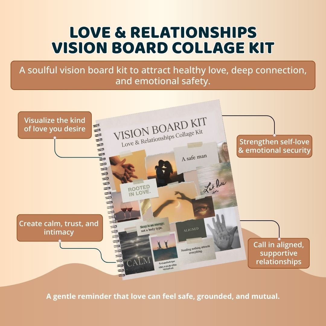 2026 Ultimate Vision Board Bundle - Love • Relationships • Health • Mindfulness • Life Goals