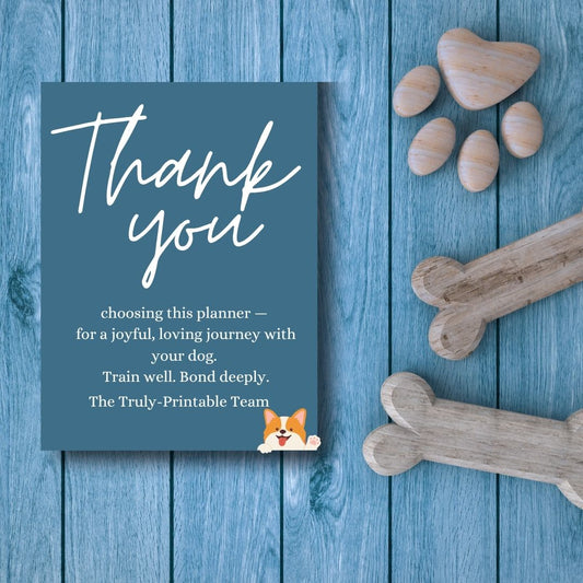 The Ultimate Dog Training Planner – Digital PDF for Behavior, Health & Routines