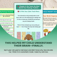 Kids Neurodivergent Friendly DBT Skills Workbook (Digital PDF) – Calm Tools, Big Feelings & Emotional Growth