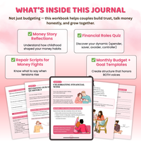 Couples Financial Planning Journal β Step-by-Step Workbook to Create Harmony in Love, Money & Shared Goals