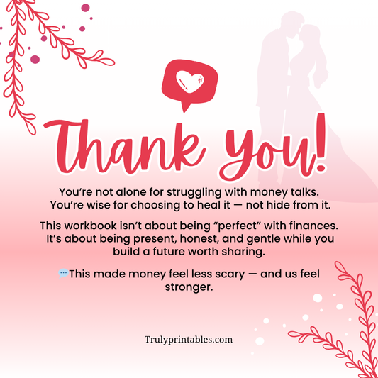 Couples Financial Planning Journal — Step-by-Step Workbook to Create Harmony in Love, Money & Shared Goals