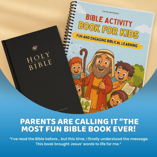 Bible Activity Book for Kids: 12+ Classic Stories, Games, Coloring & Fun Learning
