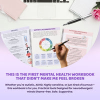 Neurodivergent Friendly DBT Skills Workbook for Teens & Adults β Build Real Coping Tools Without Shame