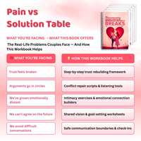 The Marriage Repair Workbook (Before It Breaks) β Reconnect, Rebuild Trust & Create a Future Together