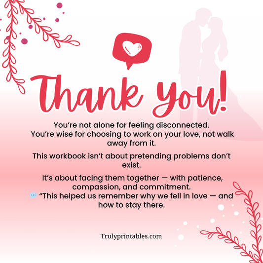 The Marriage Repair Workbook (Before It Breaks) — Reconnect, Rebuild Trust & Create a Future Together