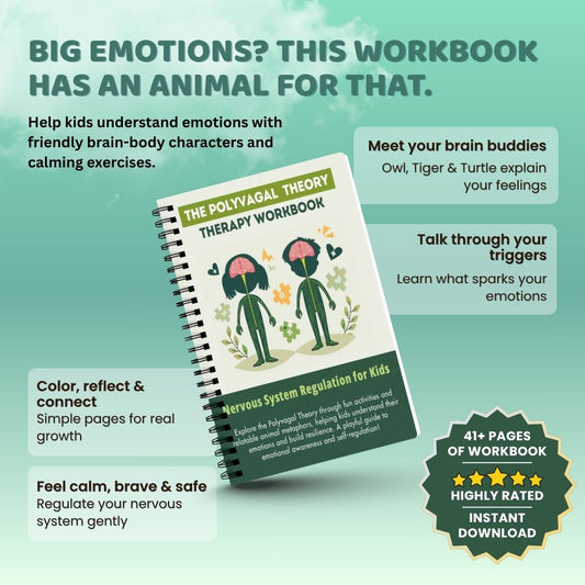 Nervous System Regulation for Kids, Emotional Regulation Skills, Polyvagal Theory for Children, Building Distress Tolerance, Strengthening the Window of Tolerance