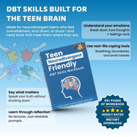 Teen Neurodivergent Friendly DBT Skills Workbook