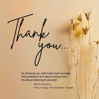 Healing Through Yoga Workbook β Gentle Daily Practices for Emotional & Physical Wellbeing