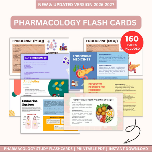 Nursing School Notes 4400+ Pages, Nclex Study Guide | MedSurg | Pharmacology | Digital Download