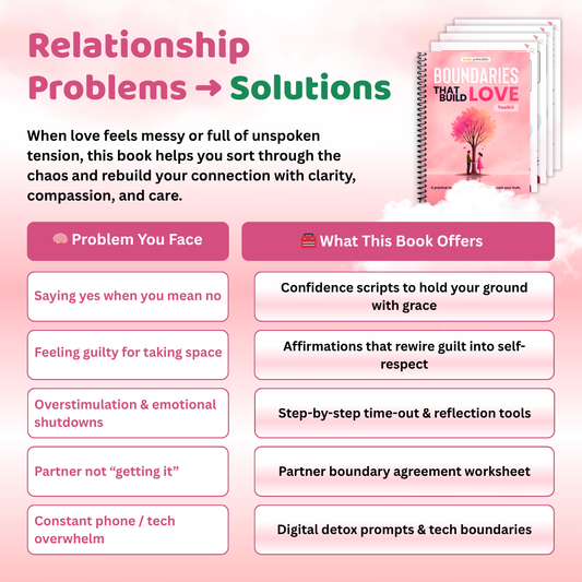 Boundaries That Build Love — 30-Day Couples Toolkit to Reclaim Peace, Respect & Emotional Safety