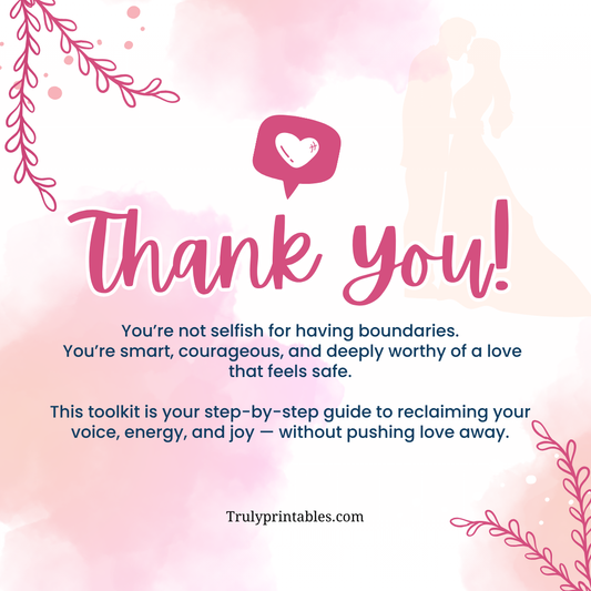Boundaries That Build Love — 30-Day Couples Toolkit to Reclaim Peace, Respect & Emotional Safety