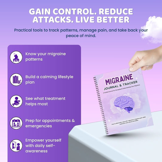 Migraine Journal & Tracker – A Guided PDF for Understanding, Managing & Reducing Migraine Attacks