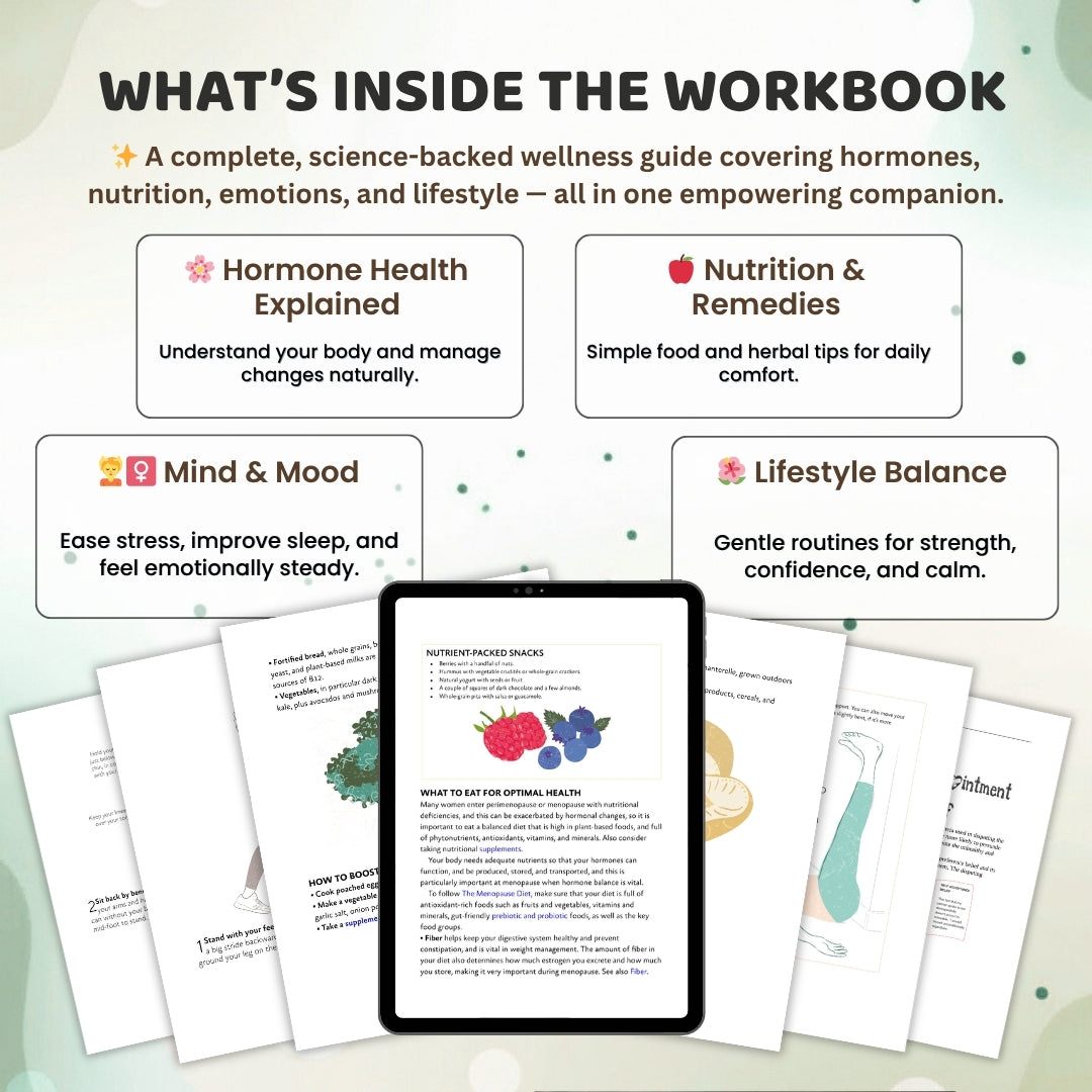 NATURAL MENOPAUSE RESET™ – A Complete Guide to Relief, Hormone Balance & Wellness