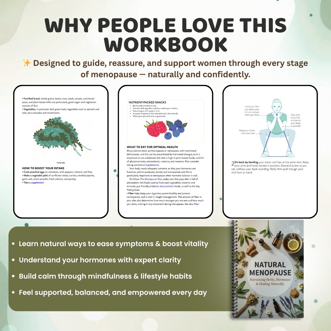NATURAL MENOPAUSE RESET™ – A Complete Guide to Relief, Hormone Balance & Wellness