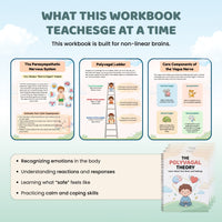 Polyvagal Theory Workbook for Kids | Gentle Emotional Regulation & Nervous System Awareness | Printable PDF