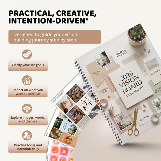 2026 Ultimate Vision Board Bundle - Love • Relationships • Health • Mindfulness • Life Goals